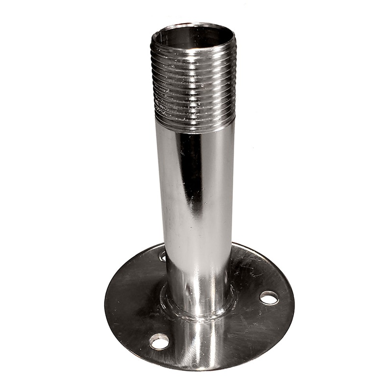 Sea-Dog Fixed Antenna Base 4-1/4 Size w/1-14 Thread Formed 304 Stainless Steel – 329515