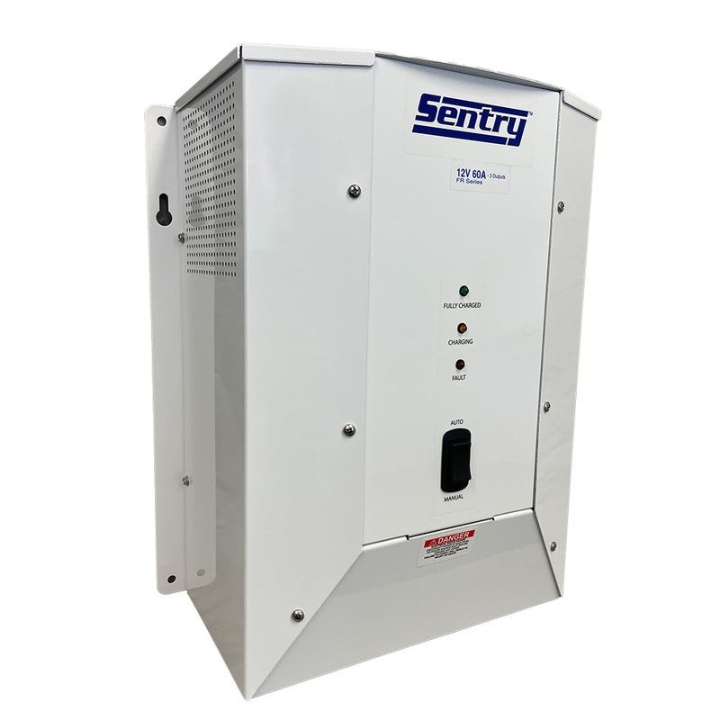Sentry Marine Battery Charger 115/230V Input 12VDC – 60A – 3-Bank – SFR1260/3X