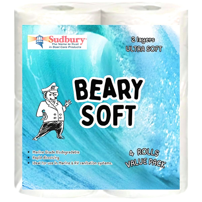 Sudbury Beary Soft Marine & RV Toilet Paper – 824