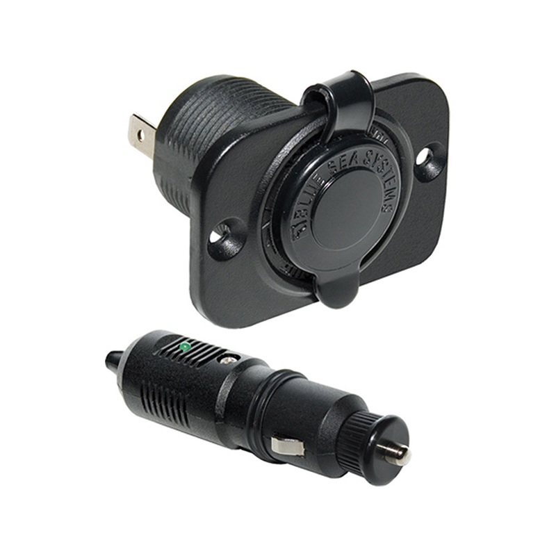 Blue Sea 1015 12V DC Plug & Dash Socket (1010 & 1011) – 1015