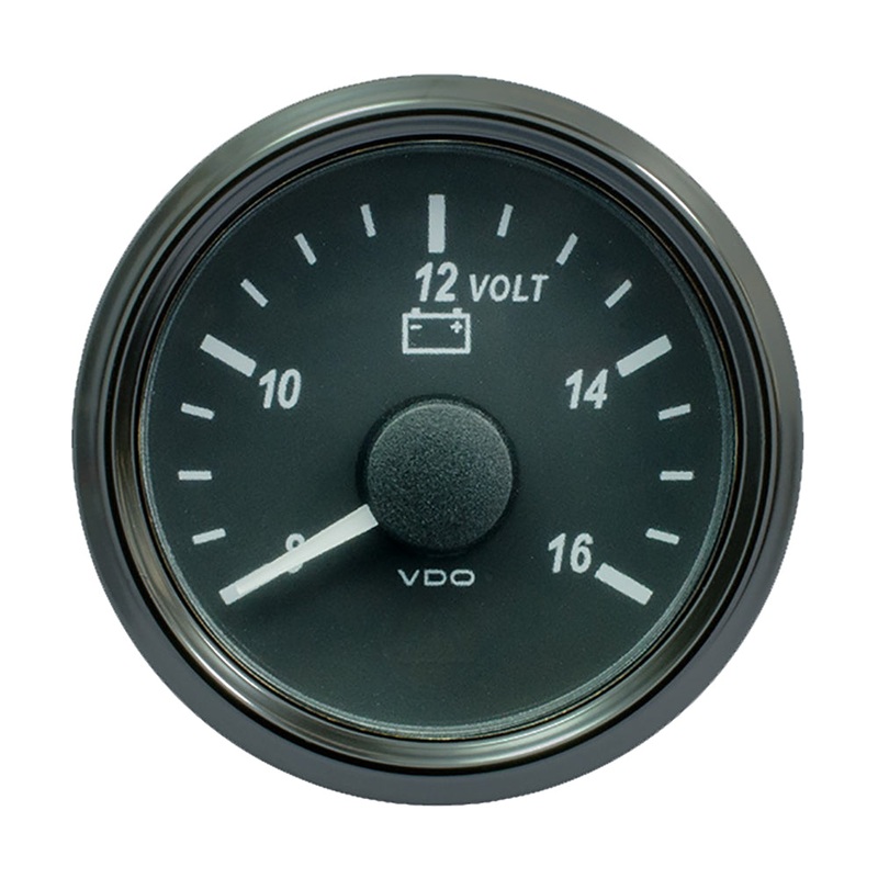 VDO SingleViu 52mm (2-1/16) Voltmeter for 12V Systems – A2C3832770030