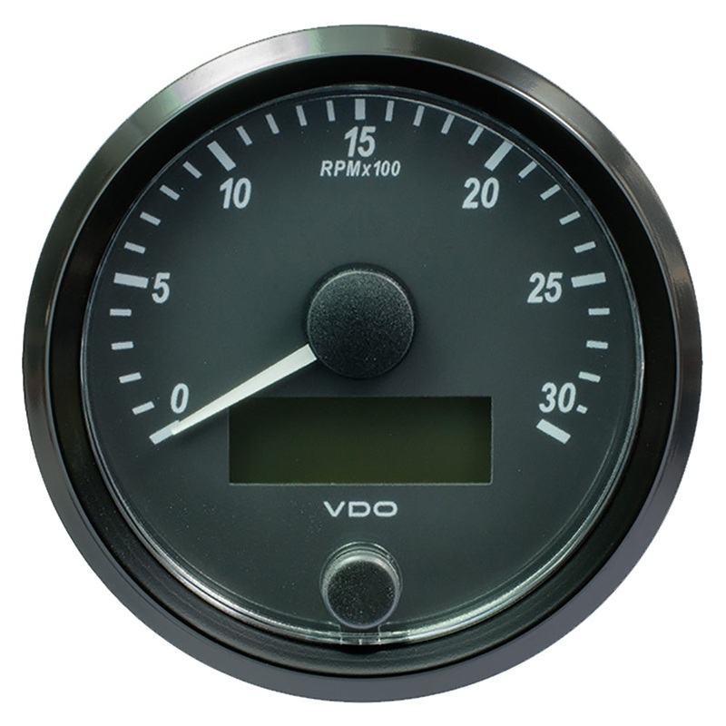 VDO SingleViu 80mm (3-1/8) Tachometer – 3000 RPM – A2C3832980030
