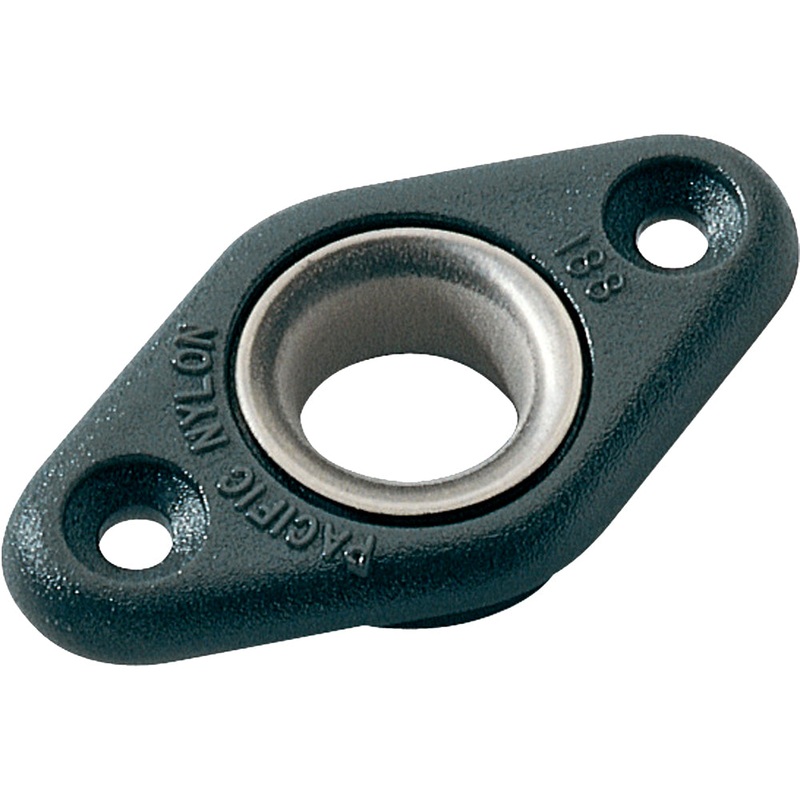 Ronstan Screw-On Plastic Nylon Bush – Stainless Steel Lined – 11mm (7/16) ID x 5mm (3/16) Deep – PNP188