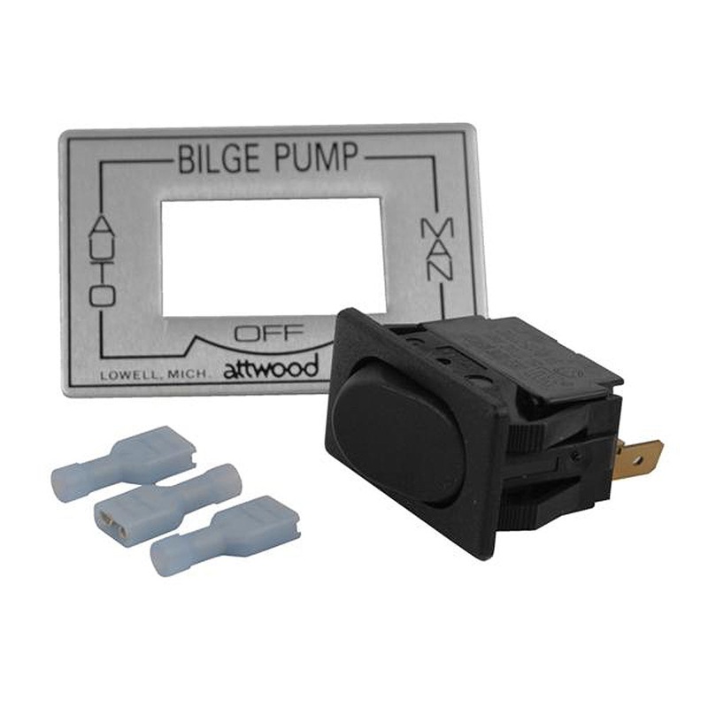 Attwood 3-Way Auto/Off/Manual Bilge Pump Switch – 7615A3