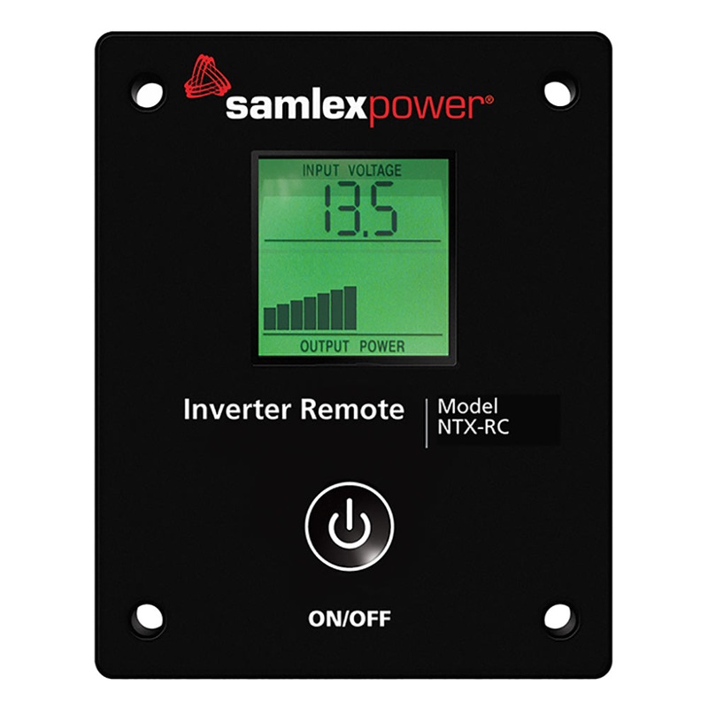 Samlex NTX-RC Remote Control w/LCD Screen for NTX Inverters – NTX-RC