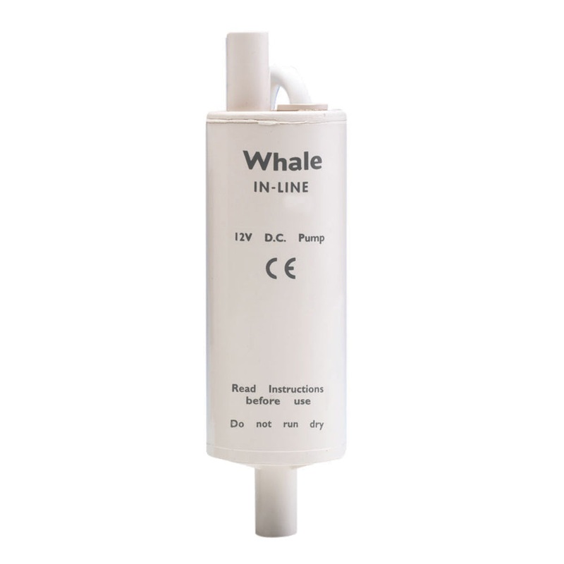 Whale Inline Electric Galley Pump – 13LPM – 12V – GP1392