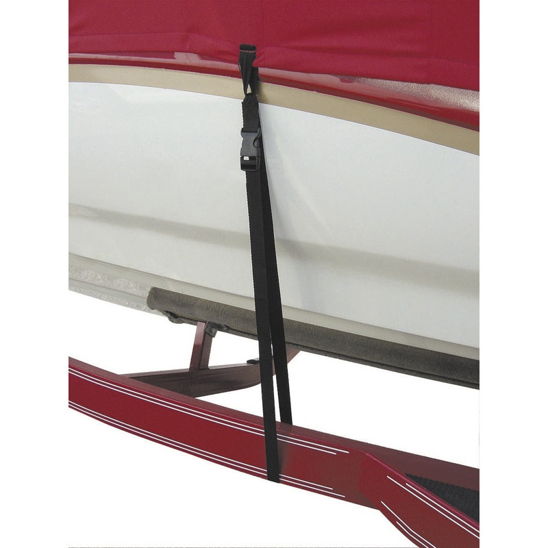 BoatBuckle Snap-Lock Boat Cover Tie-Downs – 1 x 4′ – 6-Pack – F14264