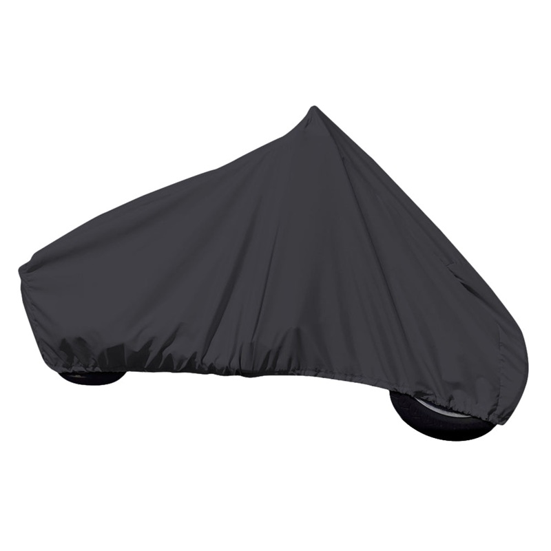 Carver Sun-Dura Motorcycle Cruiser w/No/Low Windshield Cover – Black – 9000S-02
