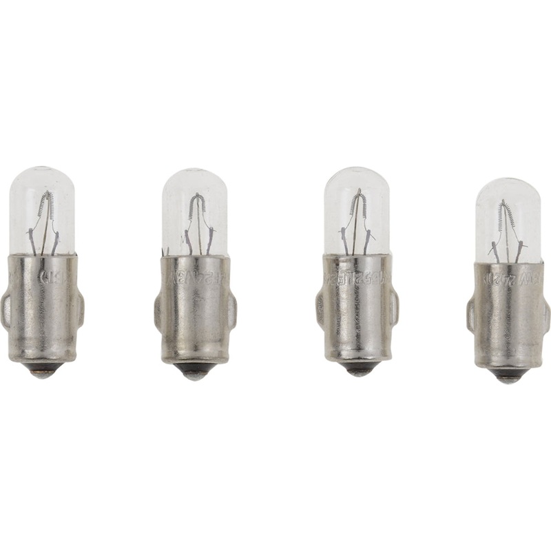 VDO Type A – White Metal Base Bulb – 24V – 4-Pack – 600-807