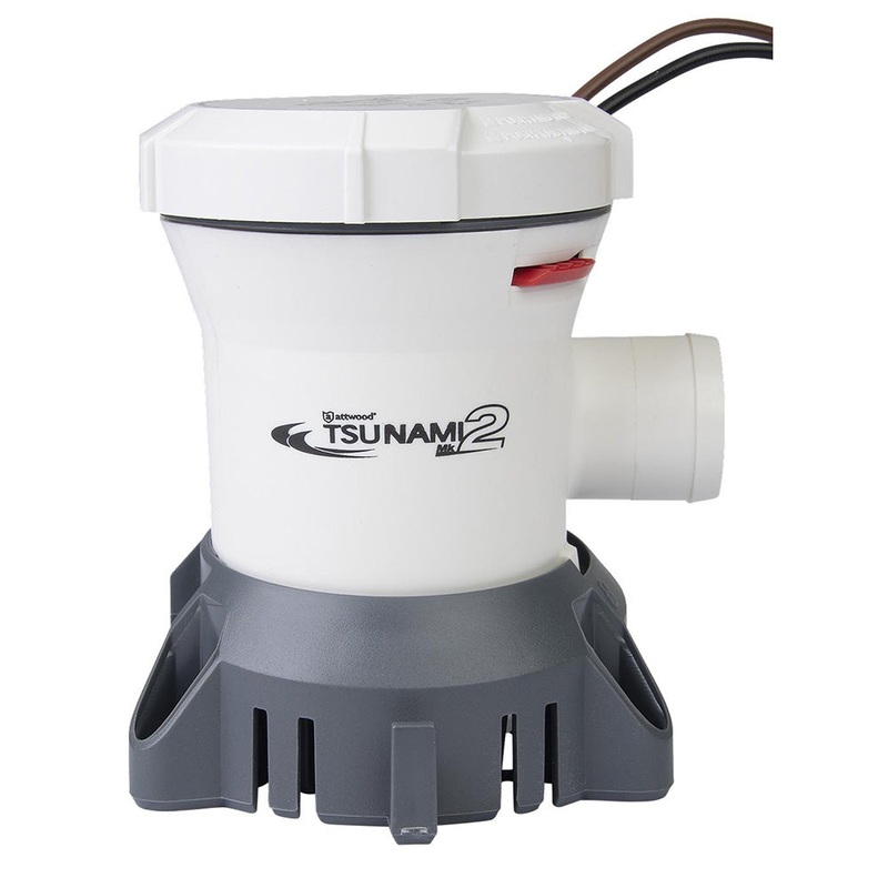 Attwood Tsunami MK2 Manual Bilge Pump – T1200 – 1200 GPH & 24V – 5613-7