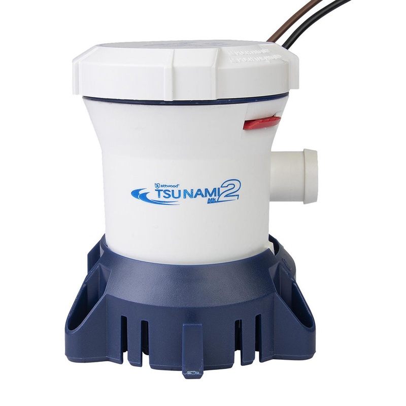 Attwood Tsunami MK2 Manual Bilge Pump – T800 – 800 GPH & 24V – 5609-7