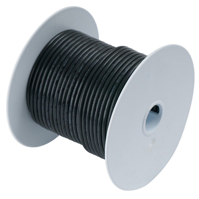 Ancor Marine 250′ – 14 AWG Wire – Black – 104025