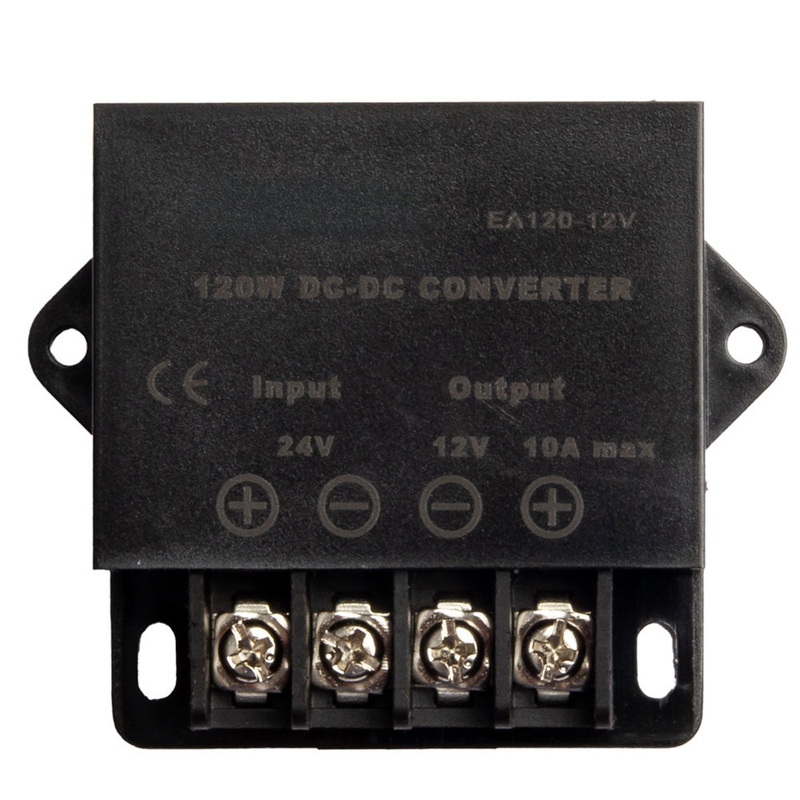 Fireboy-Xintex Voltage Reducer 24VDC Input – Supplies 12VDC 0.5A MAX – VR-24-12