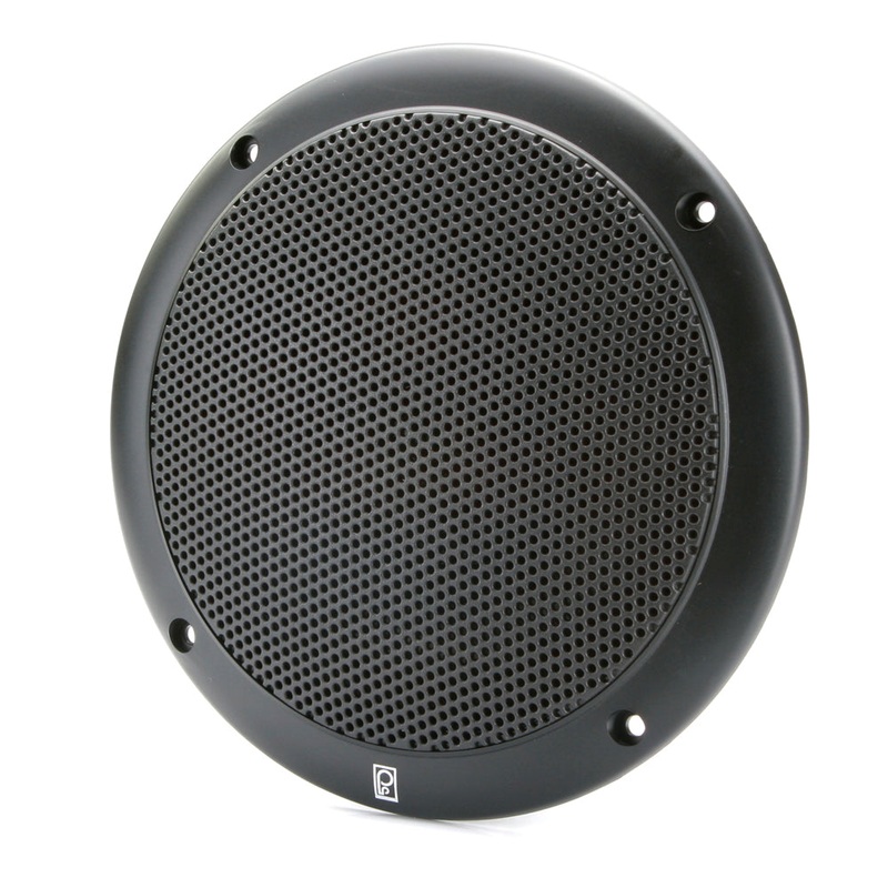 Poly-Planar MA-4055 5 80 Watt Speakers – Black