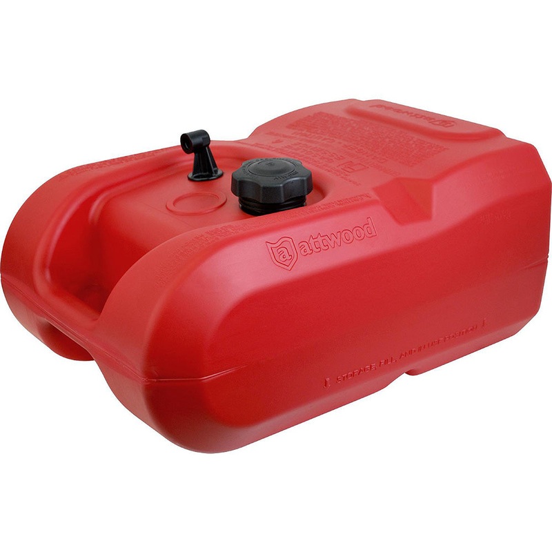 Attwood Portable Fuel Tank – 3 Gallon w/o Gauge – 8803LP2