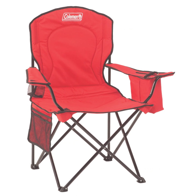 Coleman Cooler Quad Chair – Red – 2000035686
