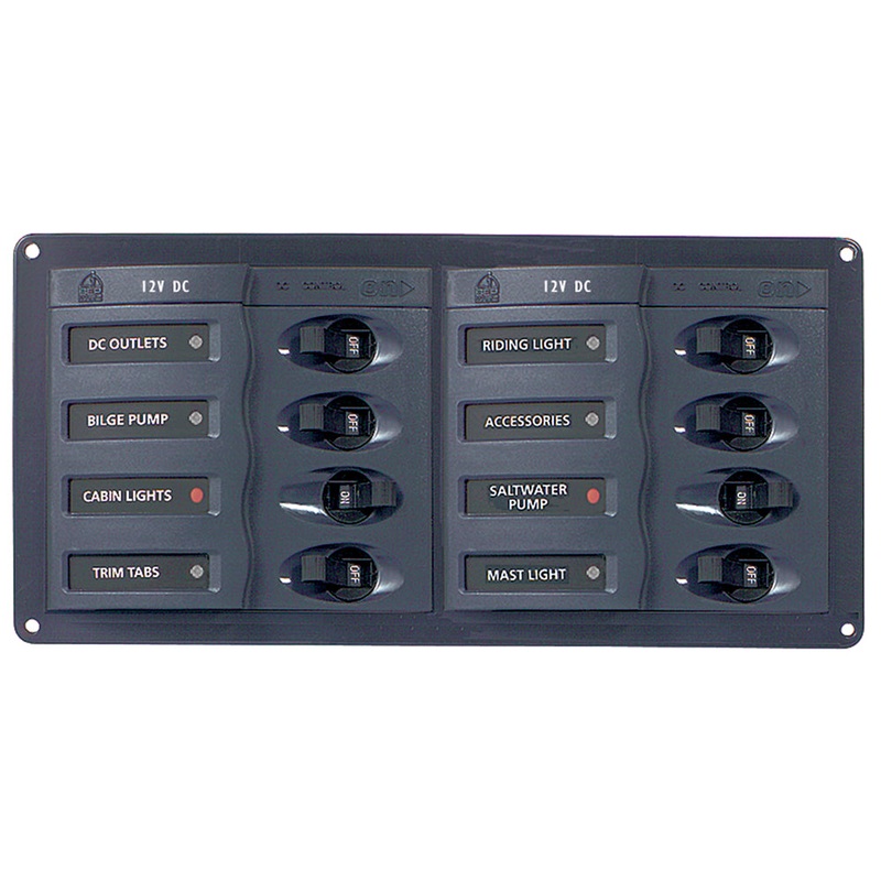 BEP DC Panel – 8-Way – Horizontal – 901H