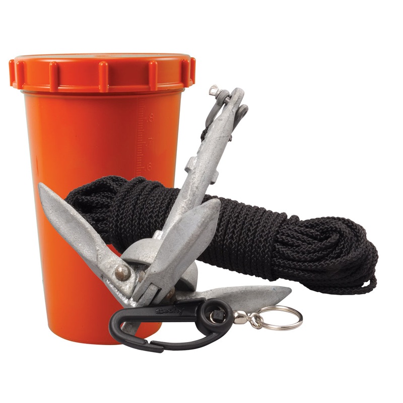Scotty Anchor Kit – 1.5lbs Anchor & 50′ Nylon Line – 797