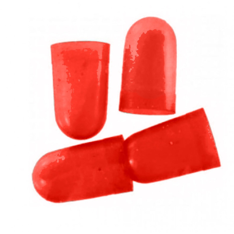 VDO Light Diffuser for Type D Peanut Bulb – Red – 4 Pack – 600-859