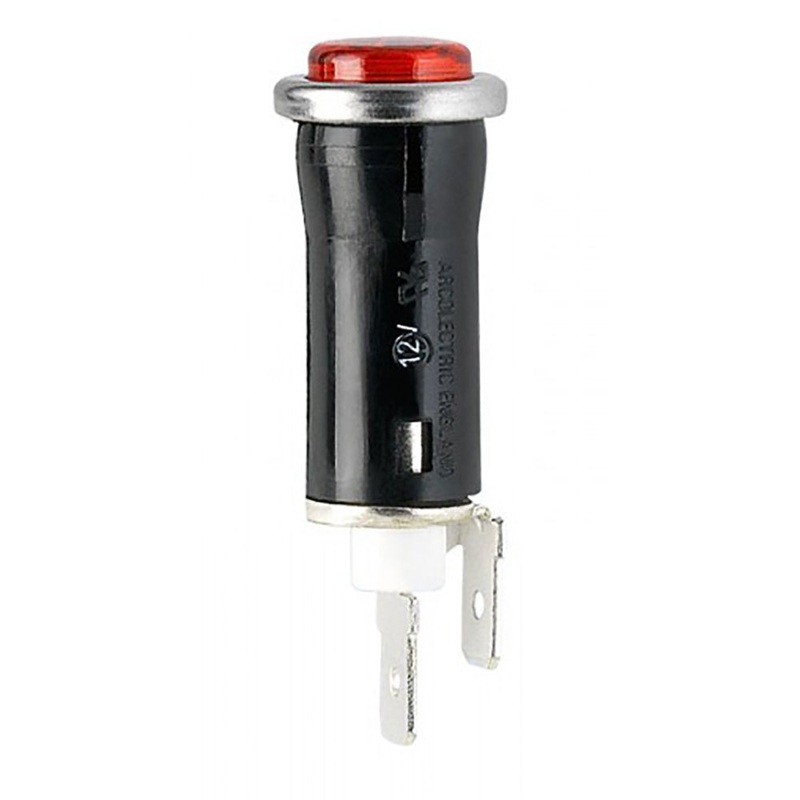 VDO Red Snap-In Panel Mount Light – 12V – 600-844