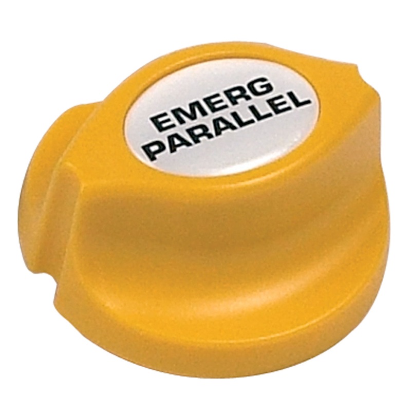 BEP Emergency Parallel Battery Knob – Yellow – Easy Fit – 701-KEY-EP