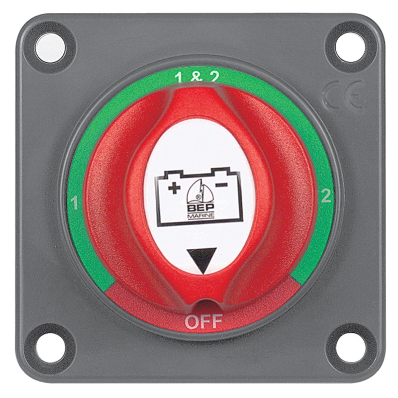 BEP Panel-Mounted Battery Mini Selector Switch – 701S-PM