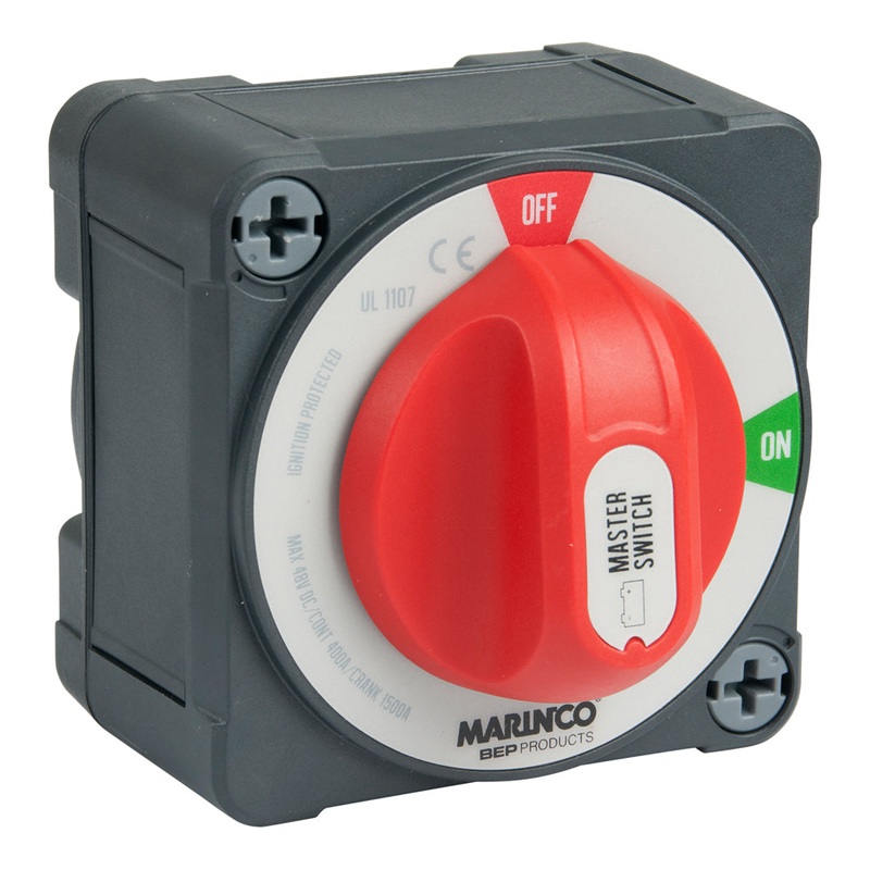BEP Pro Installer 400A EZ-Mount Double Pole Battery Switch – MC10 – 770-DP-EZ