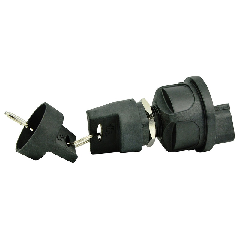 BEP 3-Position Sealed Nylon Ignition Switch – OFF/Ignition & Accessory/Ignition & Start – 1001604