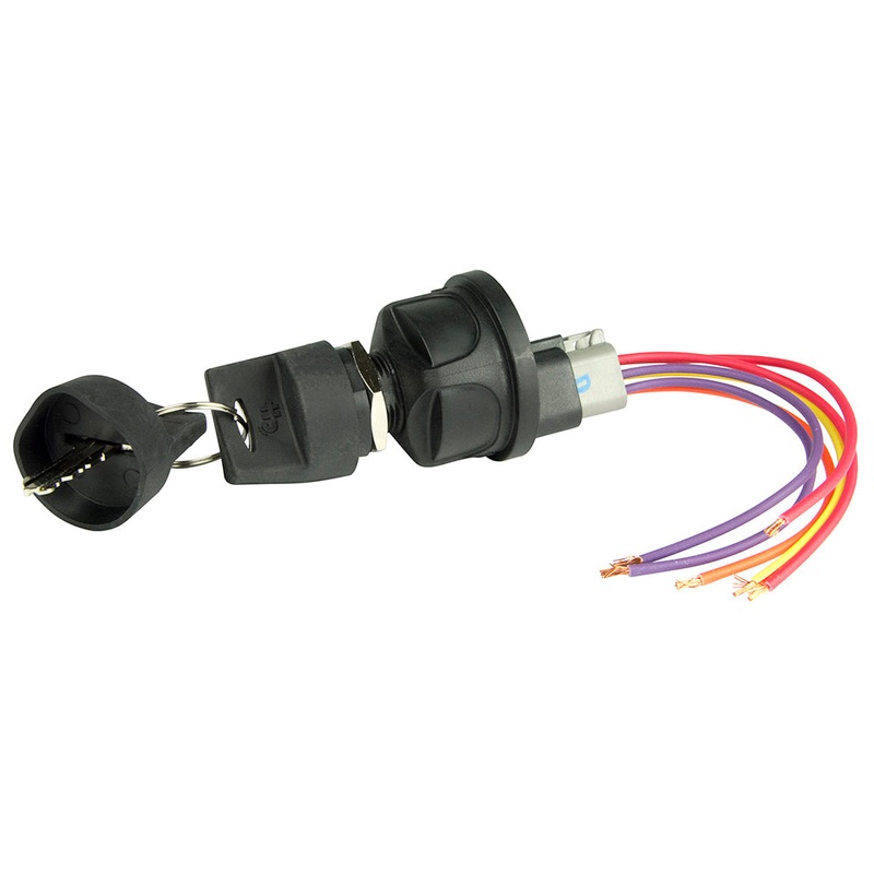 BEP 4-Position Sealed Nylon Ignition Switch – Accessory/OFF/Ignition & Accessory/Start – 1001603