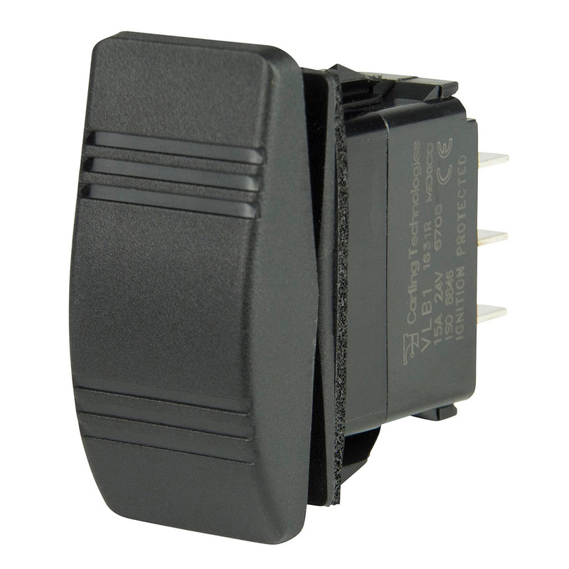 BEP DPDT Contura Switch – (ON)/OFF/(ON) – 1001809