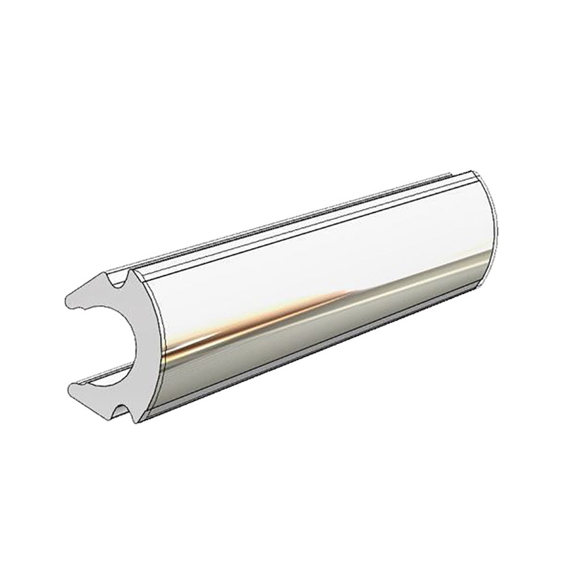 TACO Rub Rail Insert – Flexible Chrome – 80’V12-0307CP80 – V12-0307CP80