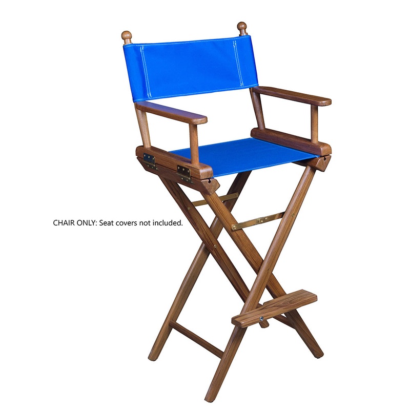 Whitecap Captain’s Chair w/o Seat Covers – Teak60039 – 60039