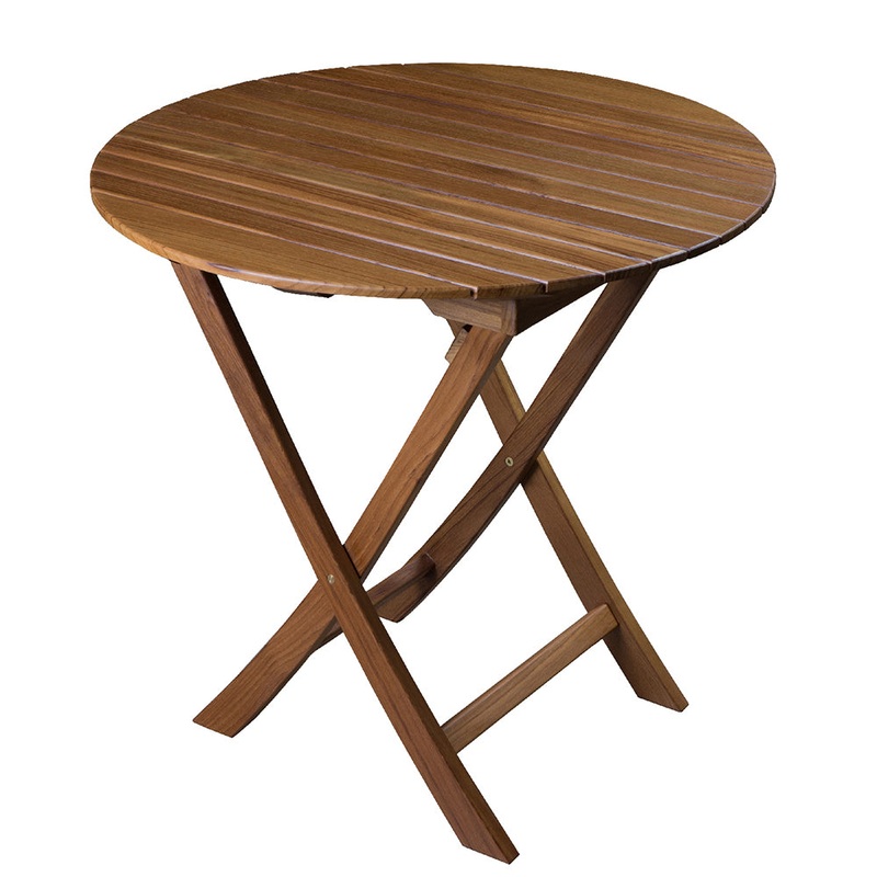 Whitecap Round Slat Table – Teak63057 – 63057