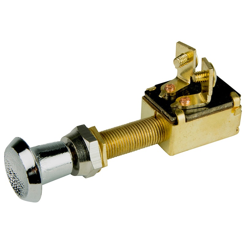 BEP 2-Position SPST Push-Pull Switch – OFF/ON (two circuit) – 1001303