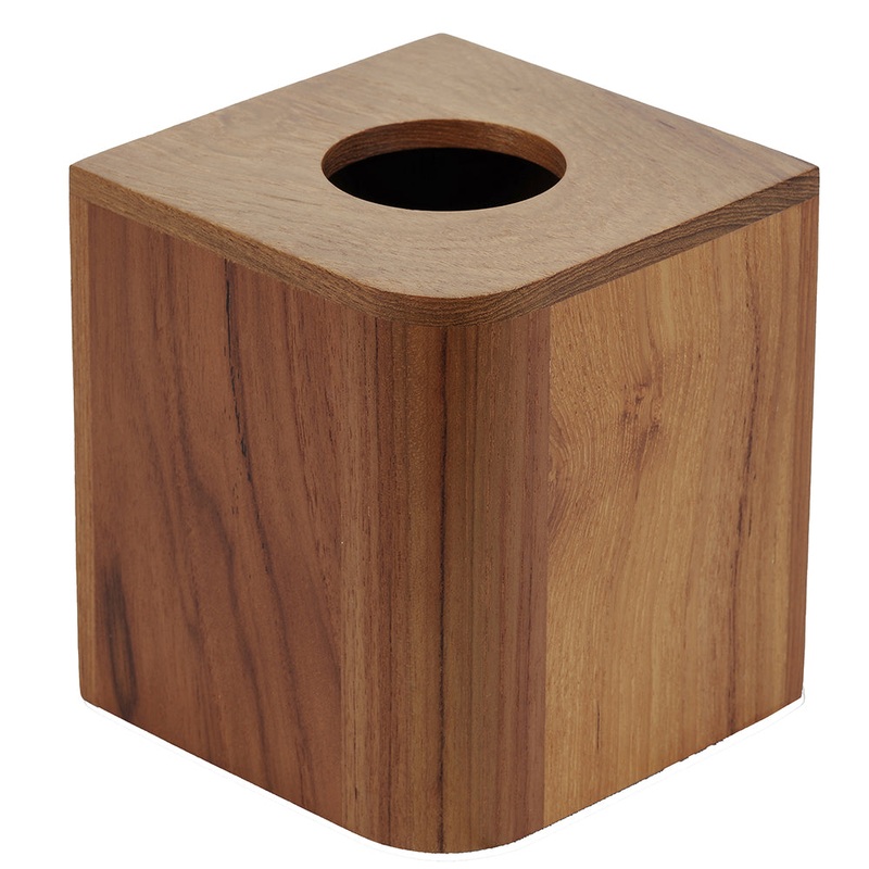 Whitecap EKA Collection Tissue Box – Teak63201 – 63201
