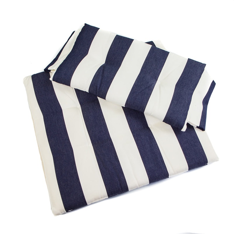 Whitecap Seat Cushion Set f/Director’s Chair – Navy & White Stripes97240 – 97240