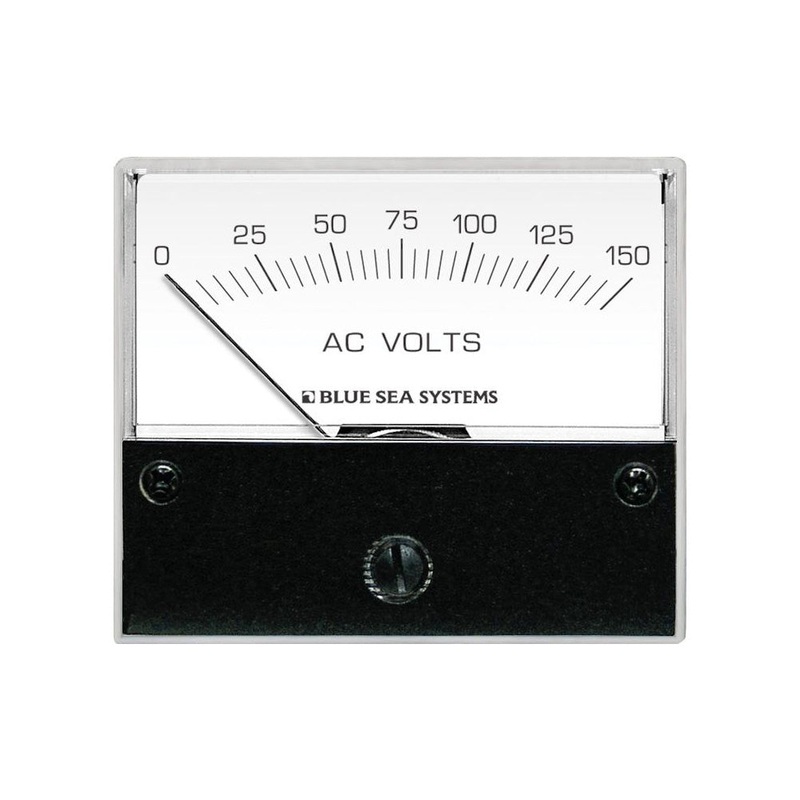 Blue Sea 9353 AC Analog Voltmeter 0-150V AC – 9353