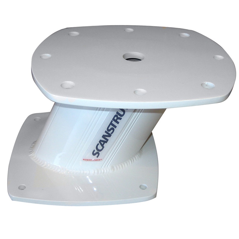 Scanstrut 6 Aluminum PowerTower for Open Array Raymarine (4′), Furuno (2′) and Navico HALO (3′, 4′, 6′) – APT6003