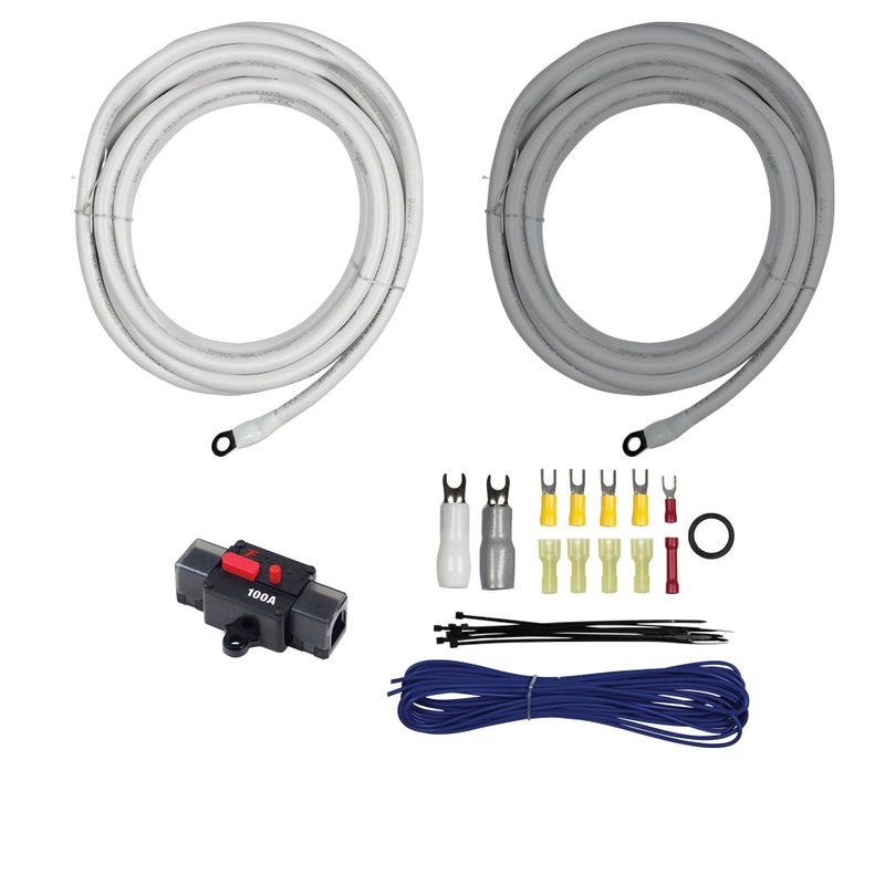 T-Spec V10-2041 4 Gauge Amp Wiring Kit – 20′ (6.1 M)V10-2041 – V10-2041