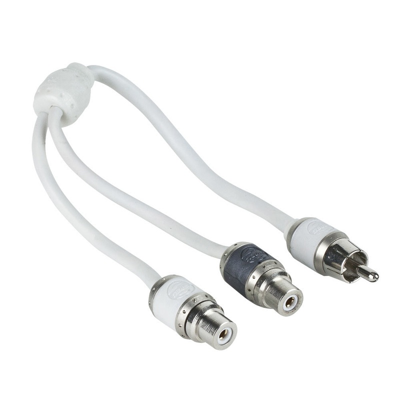 T-Spec V10 Series RCA Audio Y Cable – 2 Channel – 1 Male to 2 FemalesV10RY2 – V10RY2