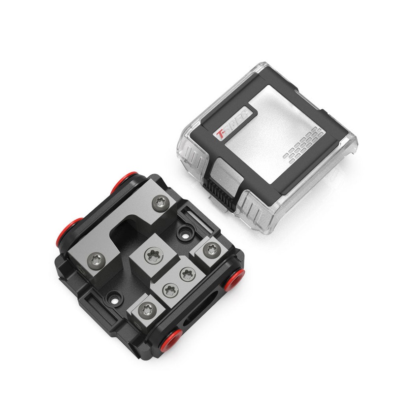 T-Spec VPNB2 MANL 2 Position All-In-One Distribution Block w/CoverVPNB2 – VPNB2