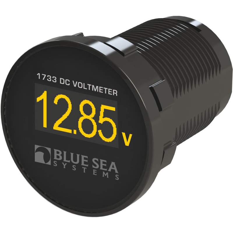 Blue Sea 1733 Mini OLED DC Voltmeter – 1733