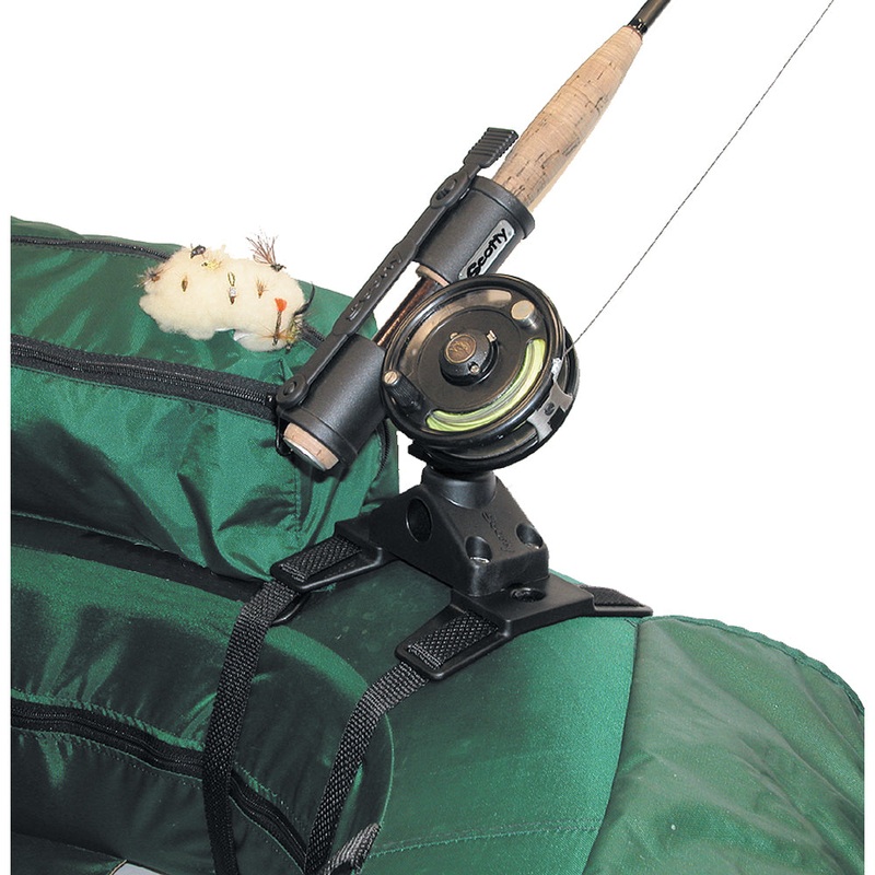 Scotty 267 Fly Rod Holder with 266 Float Tube Mount – 267