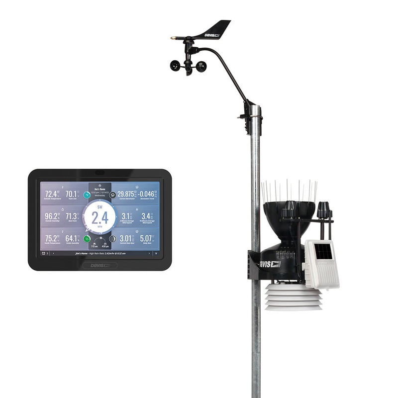 Davis Vantage Pro2 Plus Wireless Weather Station w/UV & Solar Radiation Sensors and WeatherLink Console – 6262