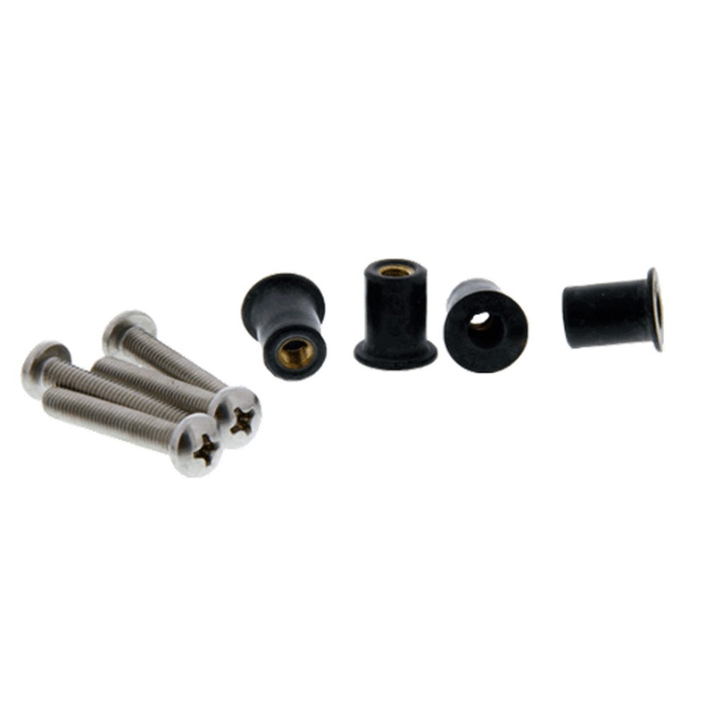Scotty 133-16 Well Nut Mounting Kit – 16 Pack – 133-16