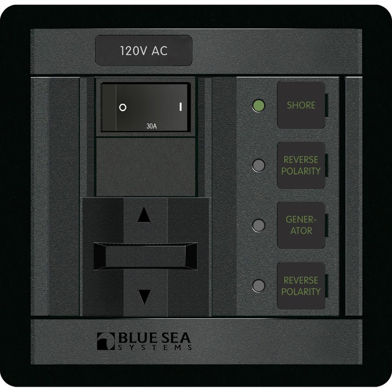 Blue Sea 1208 120V AC 2 Sources – 30A – 1208