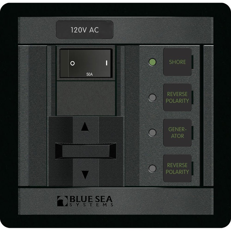 Blue Sea 1231 120V AC 2 Sources – 50A – 1231