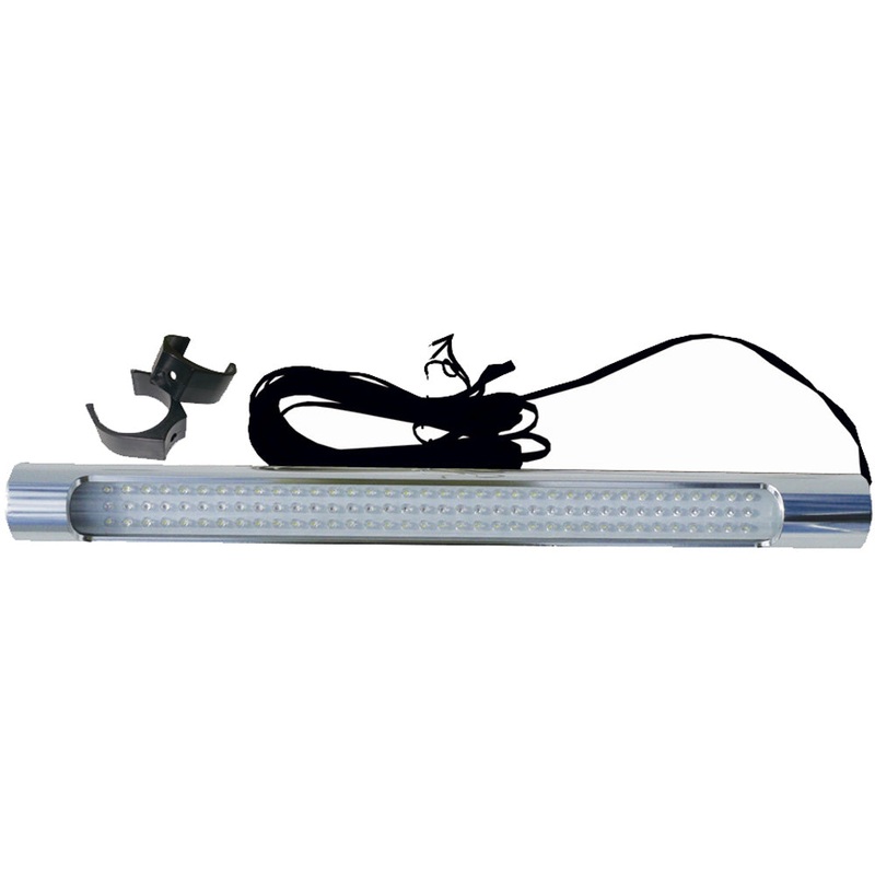 Taco T-Top Tube Light w/Aluminum Housing – White/Blue LEDs – F38-2050B-1