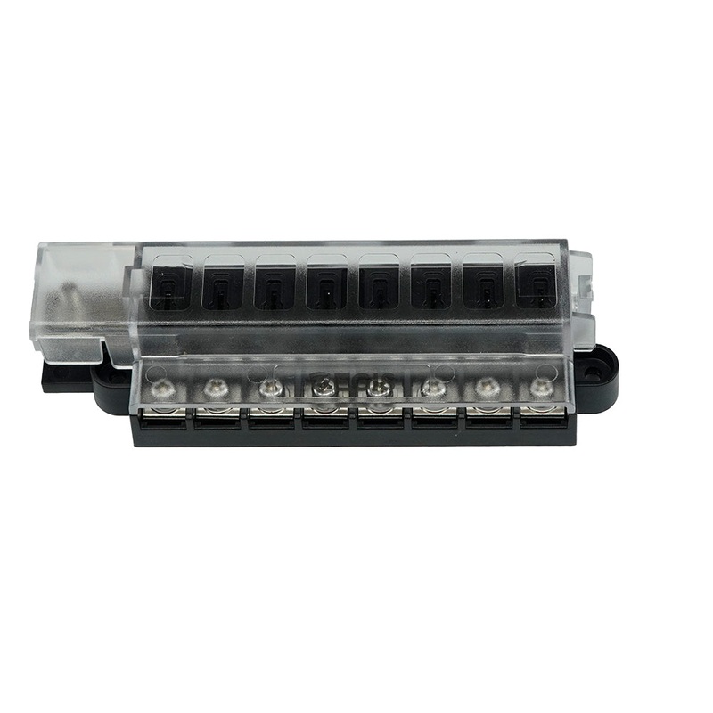 Egis RT Fuse Block – 8 Circuit w/Cover
