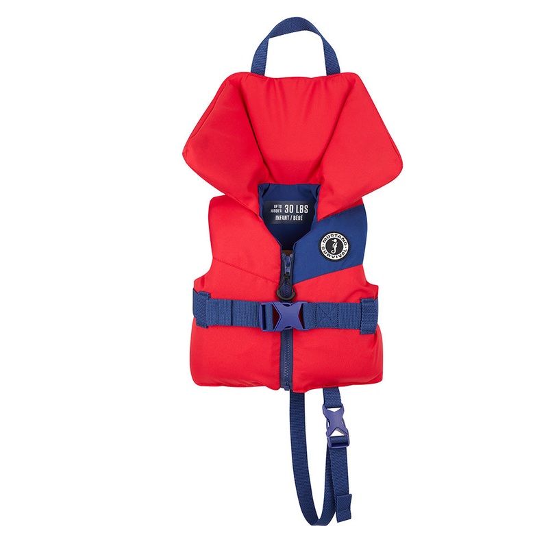 Mustang Lil’ Legends Infant Foam Vest – Red/Navy – MV3251-57-0